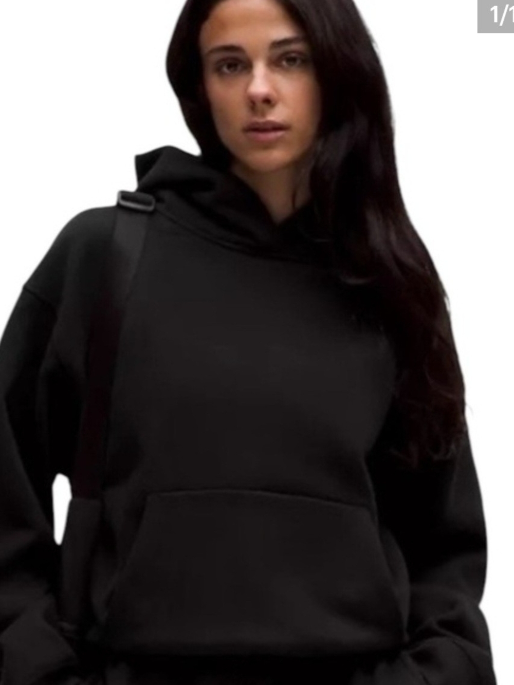 lululemon athletica Womens Steady State Oversized Hoodie - Black